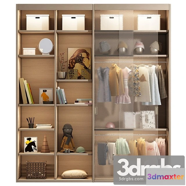 916492 - Wardrobe Wardrobe with decor 1