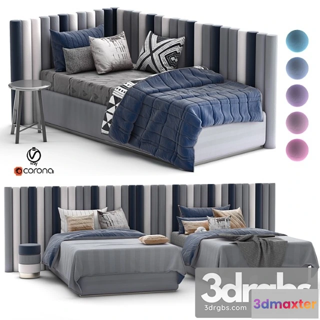 1015022 - Attached and day bed set 40