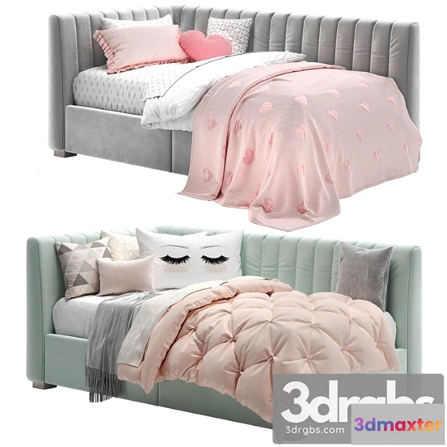 1015028 - Avalon upholstered corner storage bed