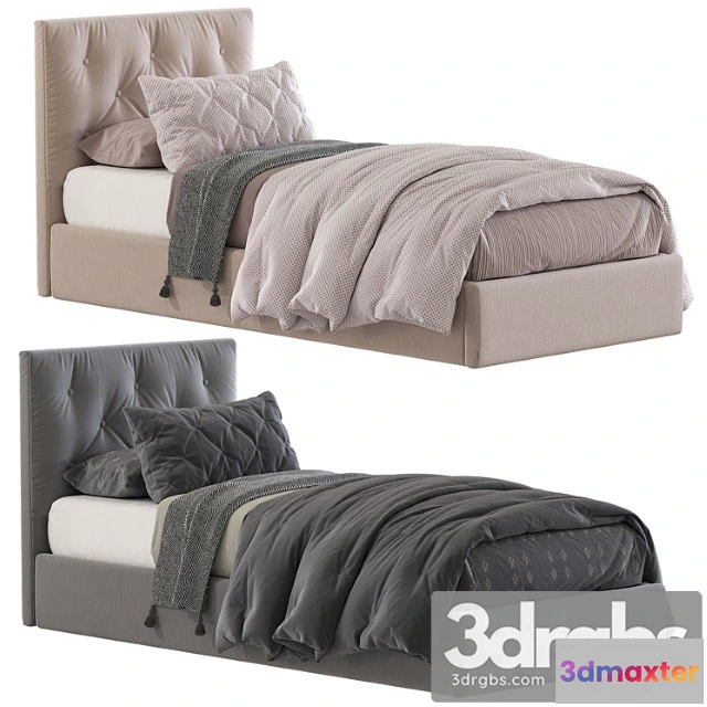 1015100 - Bed with a soft headboard 8