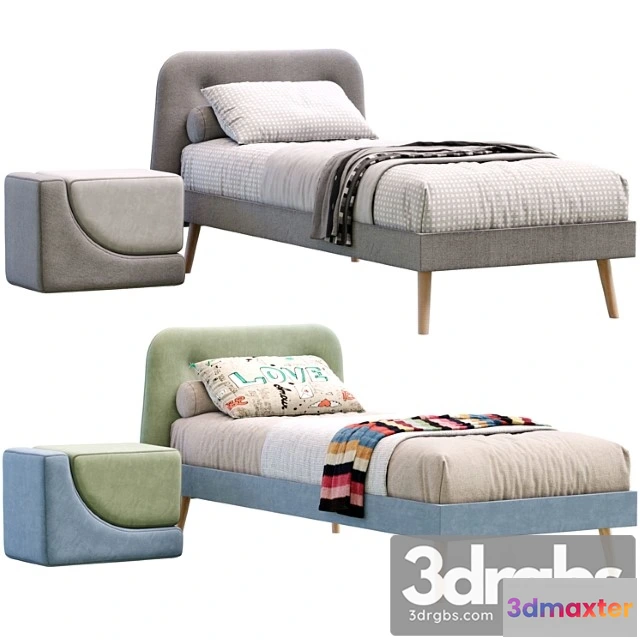 1015198 - Cleo single bed by nidi