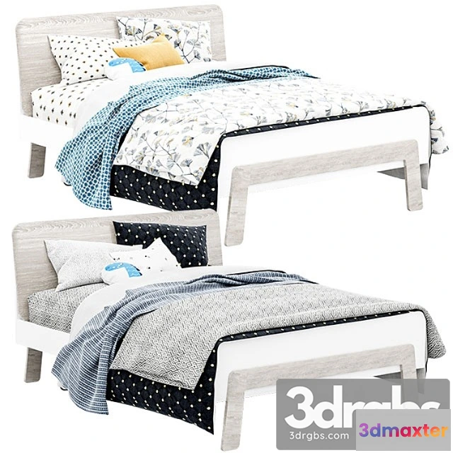 1015306 - Lamont full bed with headboard storage