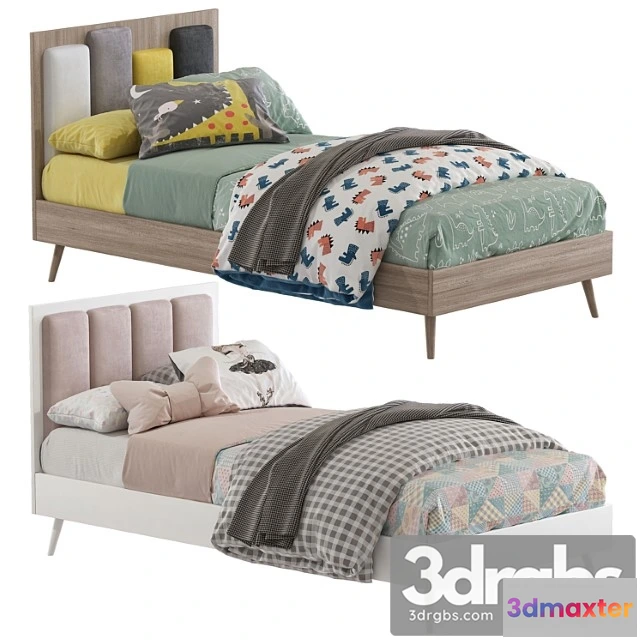1015342 - Modern style bed 235