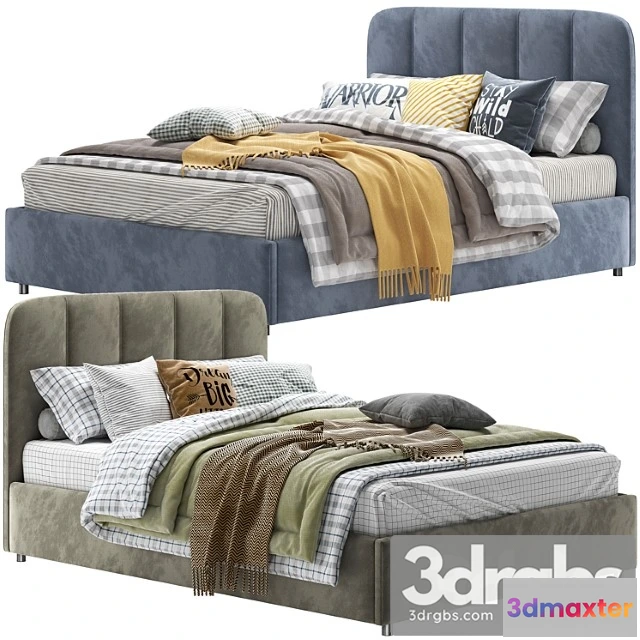 1015360 - Nuance upholstered platform bed