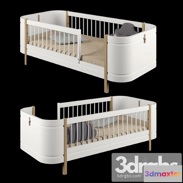 1015362 - Oliver furniture wood mini junior bed