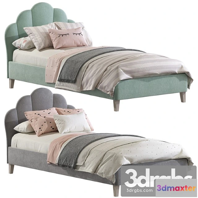 1015408 - Shell velvet bedhead