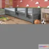 1140730 - Childrens Bed - 3D Models - 0001