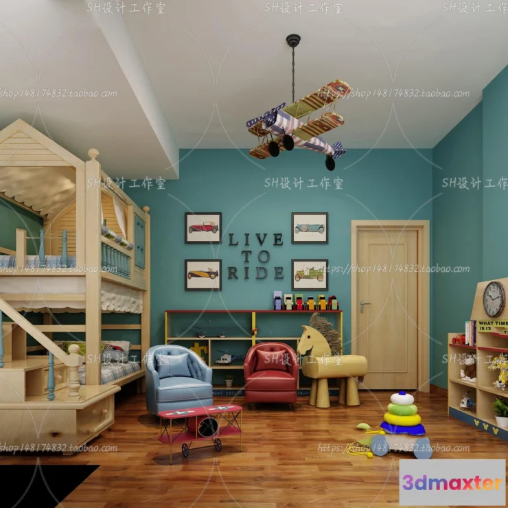 1140810 - Childrens Bed - 3D Models - 0041