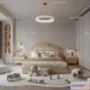 1514494 - Bed Child - 3D Model For Interior Design - 417 3D Max