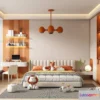 1514544 - Bed Child - 3D Model For Interior Design - 442 3D Max