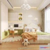 1514610 - Bed Child - 3D Model For Interior Design - 475 3D Max
