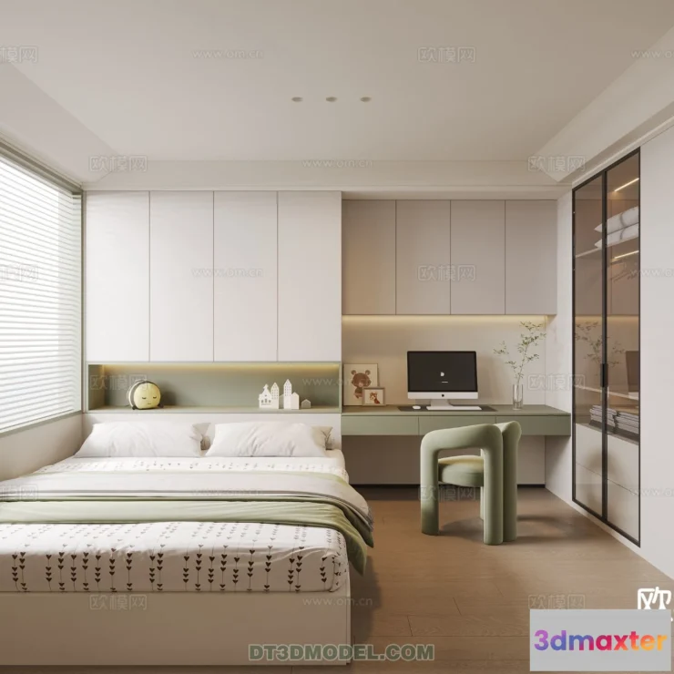 1514632 - Bed Child - 3D Model For Interior Design - 486 3D Max