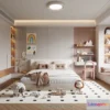 1514660 - Bed Child - 3D Model For Interior Design - 500 3D Max
