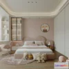 1514662 - Bed Child - 3D Model For Interior Design - 501 3D Max