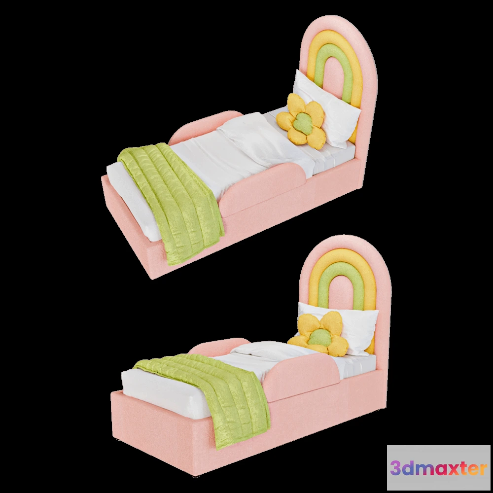 1590532 - Comodo - Bed Arcoiris 3D Max