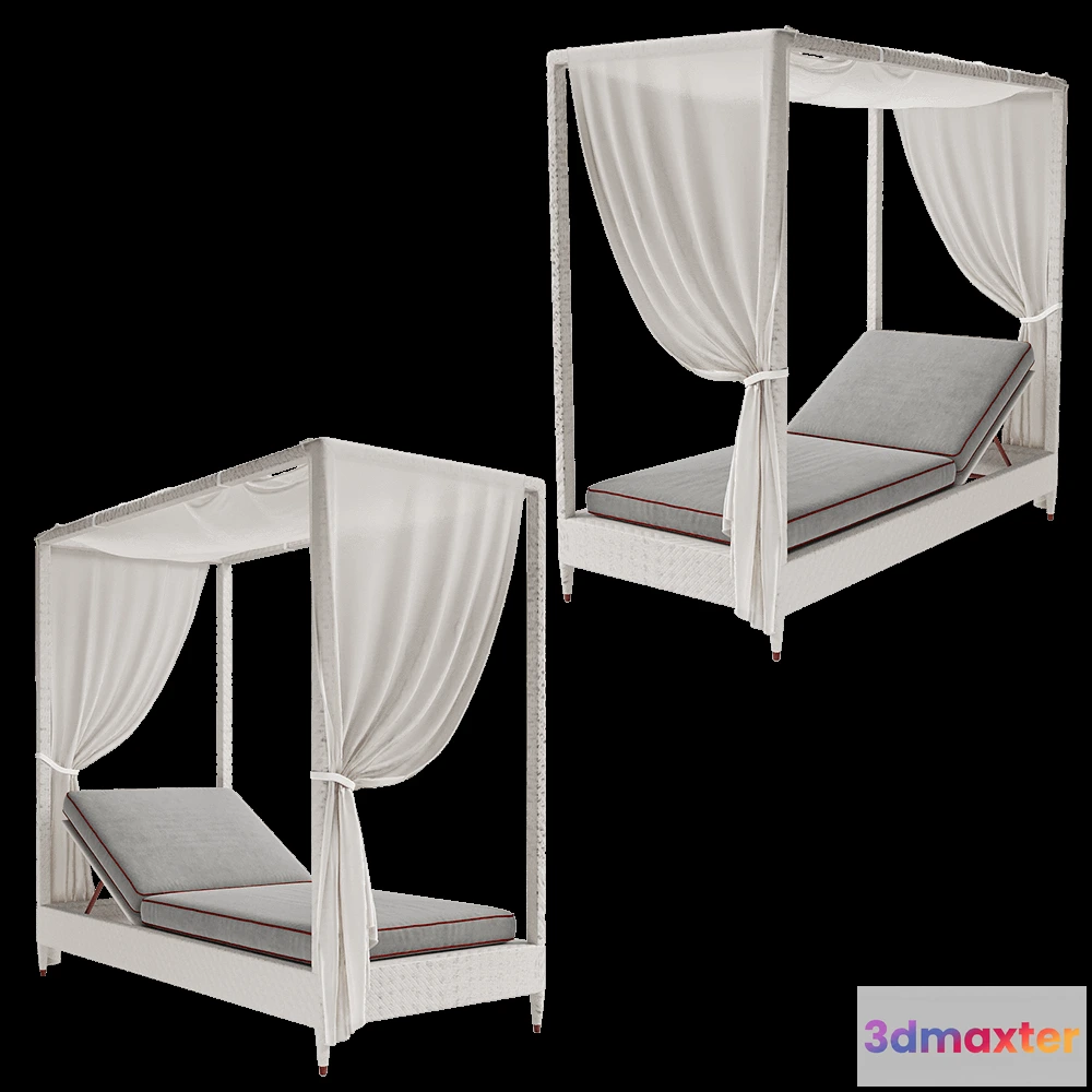 1590534 - CPRN HOMOOD - 1-seat daybed Art.OD1004 3D Max