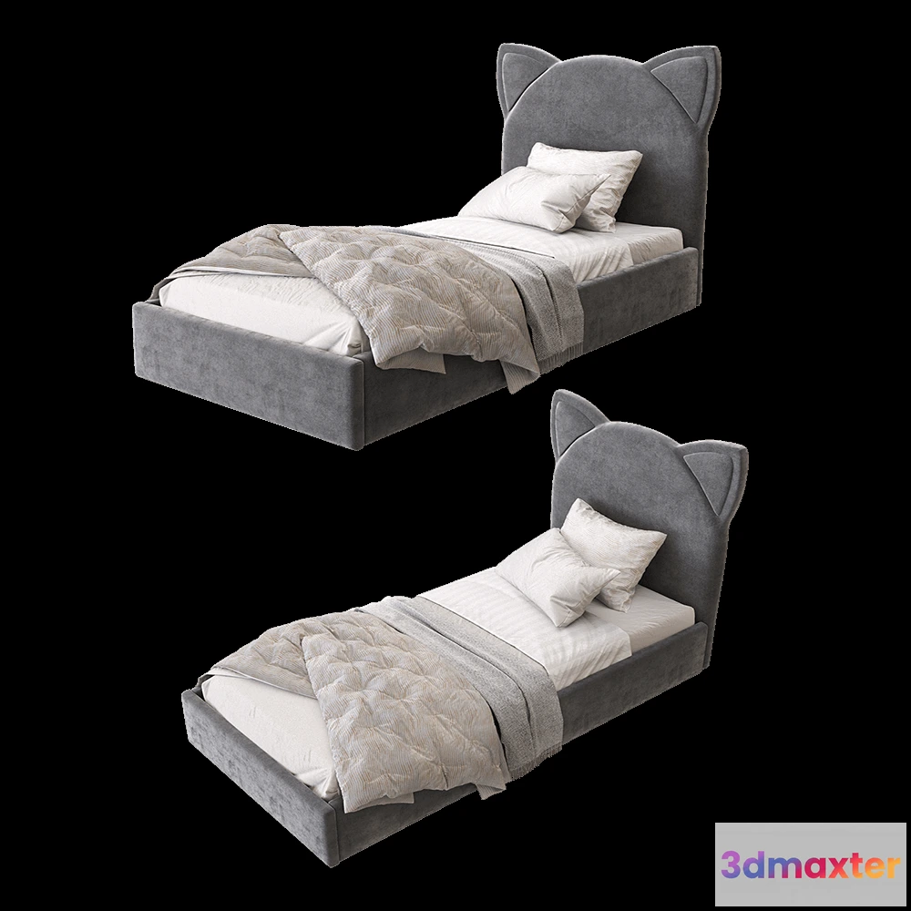 1590544 - Izzikids - Bed Kitty 3D Max