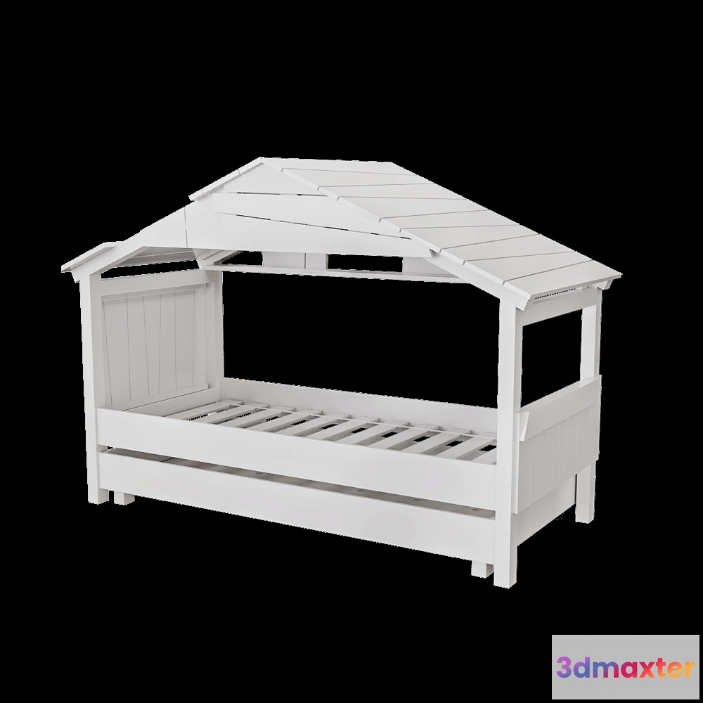 1590584 - Mathy By Bols - Bed Cabane Star 3D Max