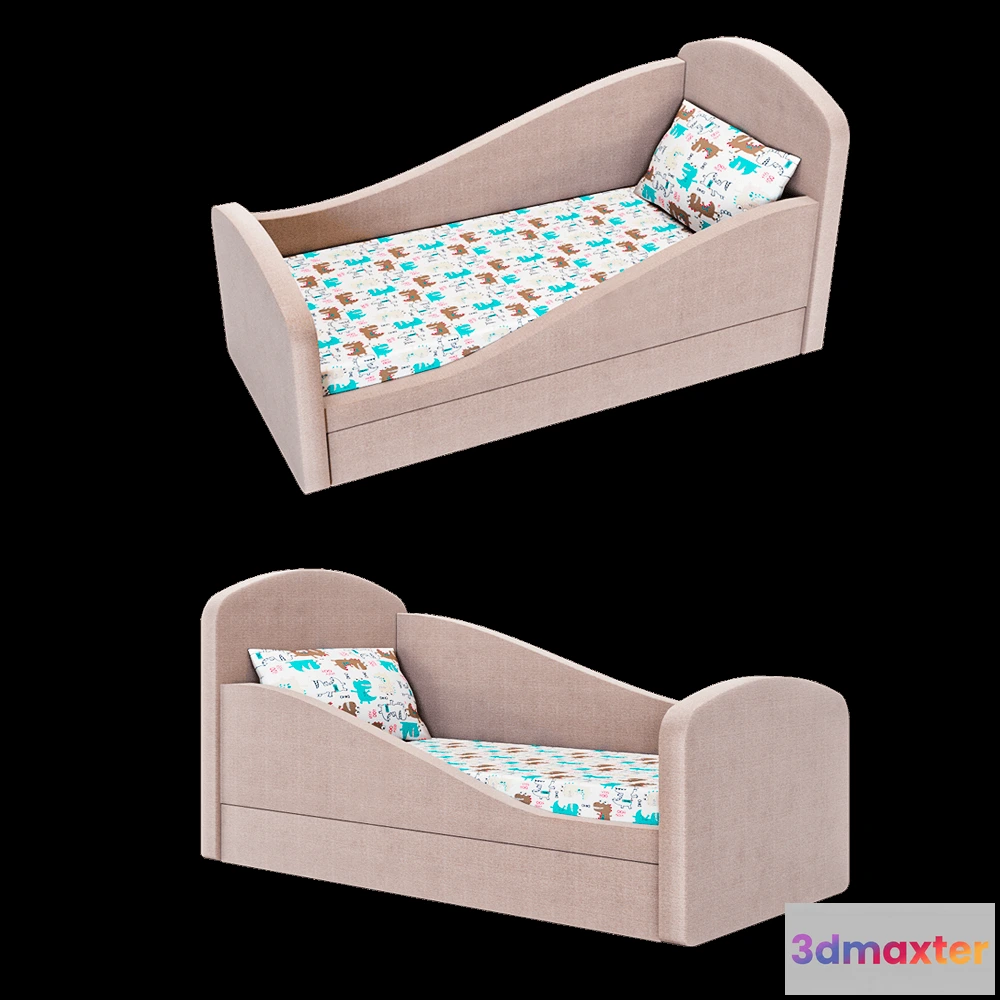 1590586 - Mirlachev - Bed TEDDY 3D Max