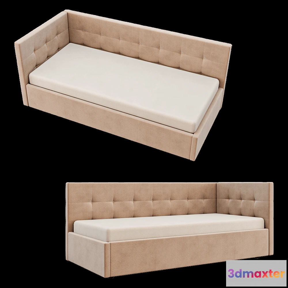 1590588 - Mirlachev - Bed VALERIA 3D Max