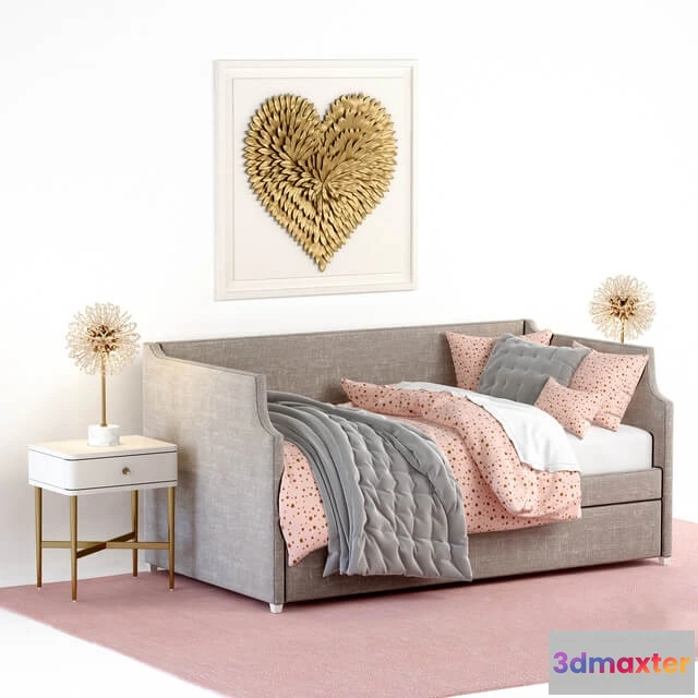 1590678 - child-room - Bed 002 3D Max