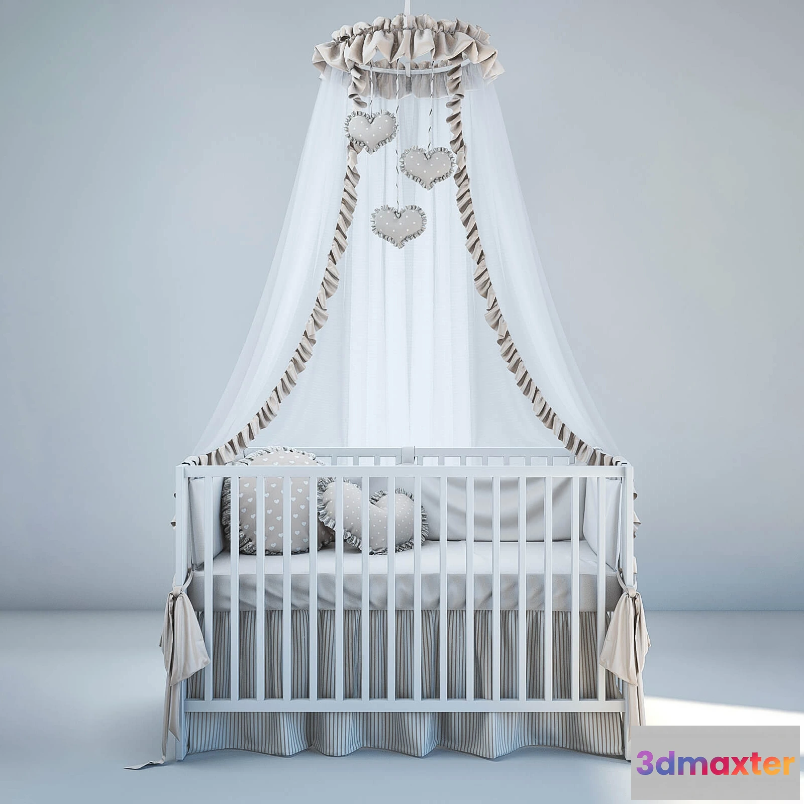 1590700 - child-room - Baby bed 01 3D Max