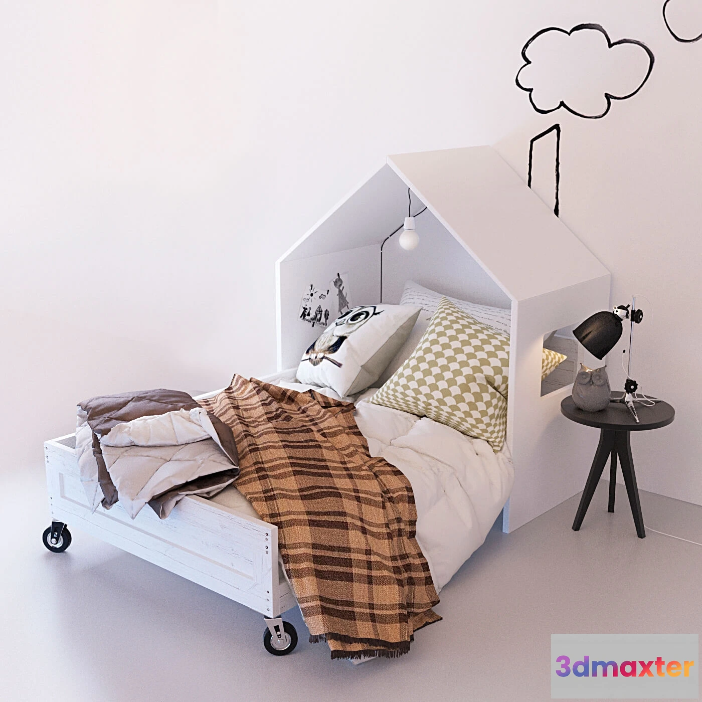 1590714 - child-room - Crib 64 3D Max