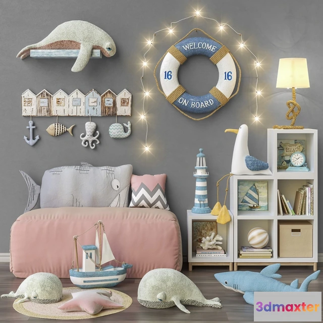 1590730 - child-room - Decorative set 3D Max