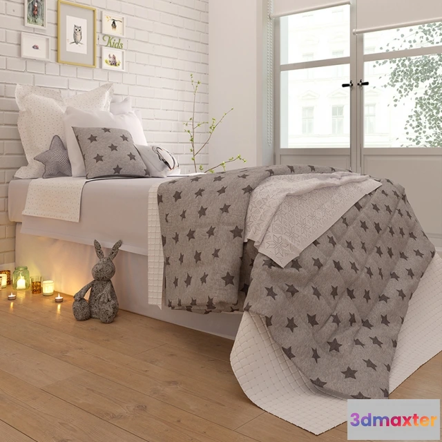 1590736 - child-room - Baby bedding 10 3D Max
