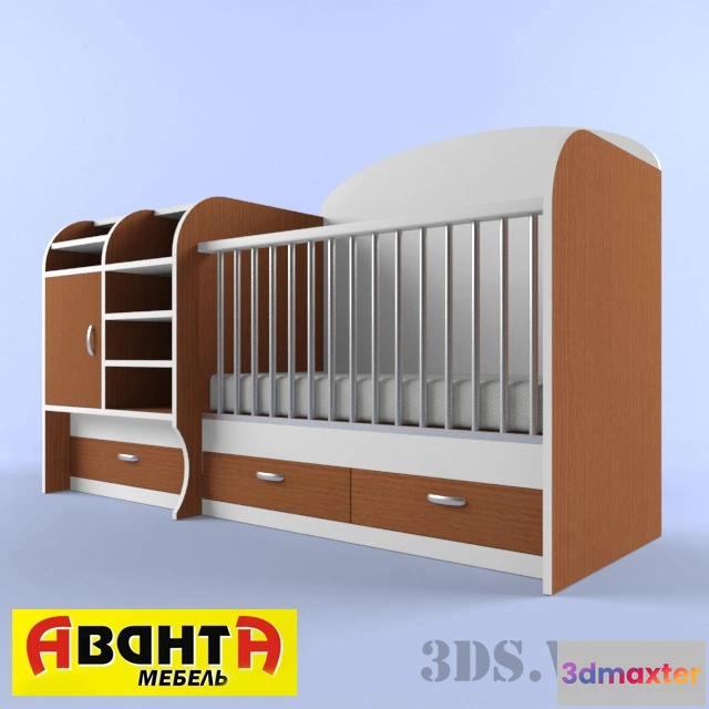 1590740 - child-room - Children’s bed 3D Max