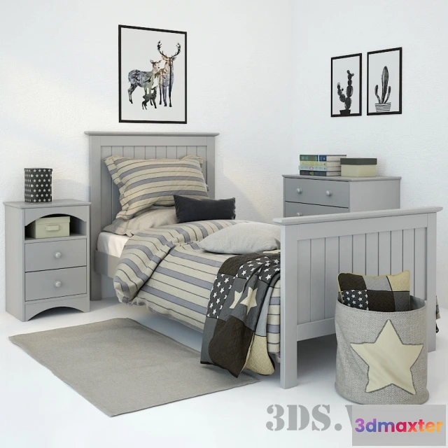 1590742 - child-room - Barney 3D Max
