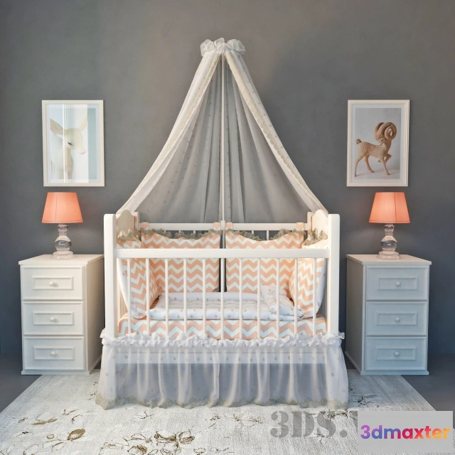 1590764 - child-room - Cot 3D Max