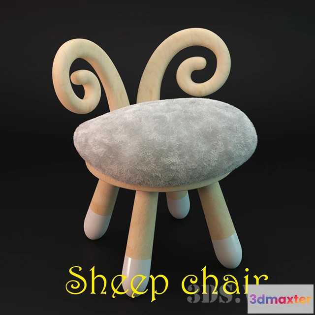 1590770 - child-room - Sheep Chair 3D Max