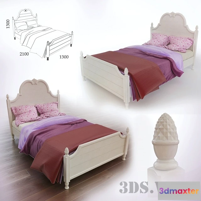 1590820 - child-room - Children’s bed 3D Max