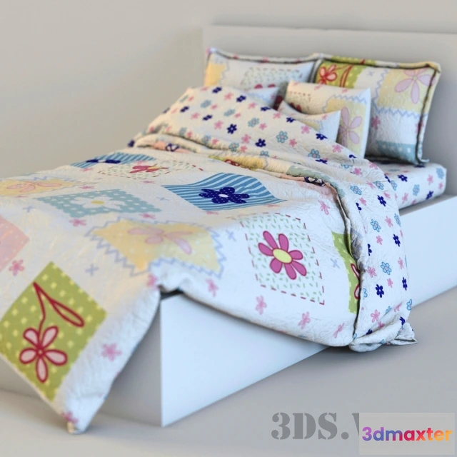 1590848 - child-room - Baby Bed 3D Max