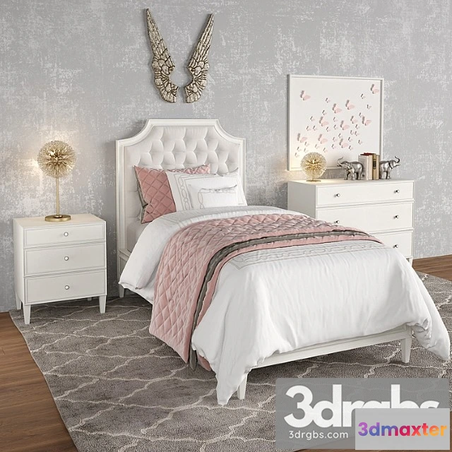 914128 - Alexandra Tufted Bed Restoration Hardware