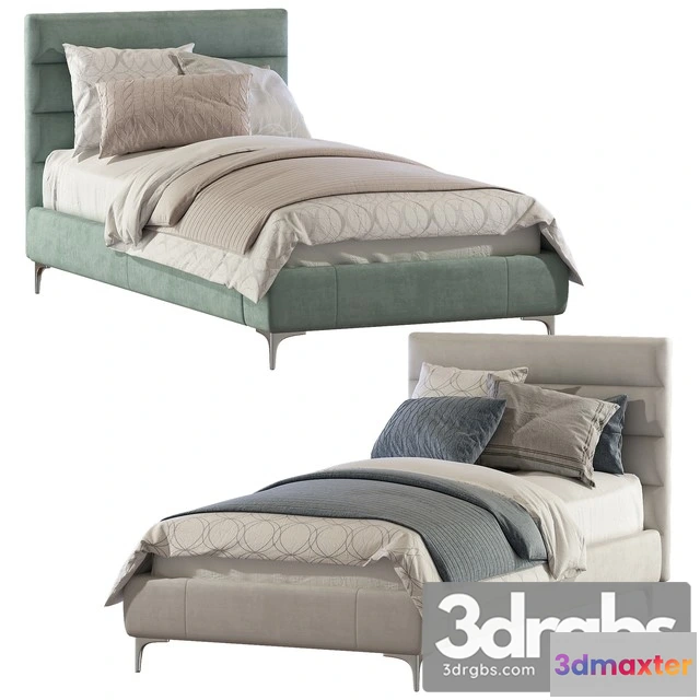 914352 - Bed Pfeiffer Upholstered Bed 2