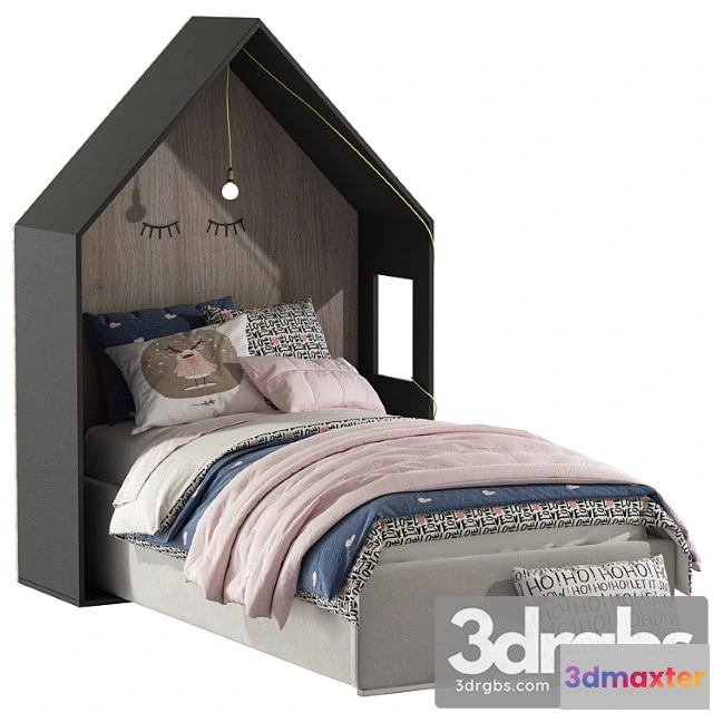 914372 - Bed with A House