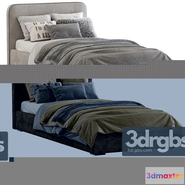 914374 - Bed with A Soft Headboard 11