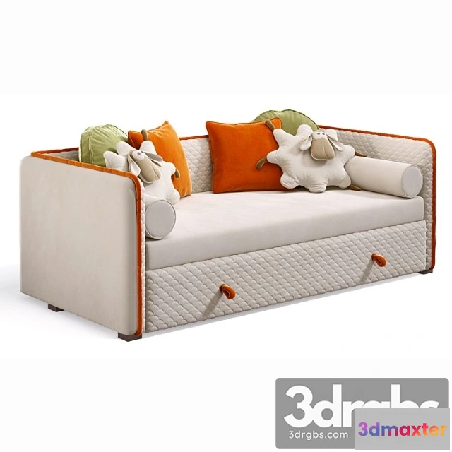 914494 - Childrens Folding Sofa Barash Toffee