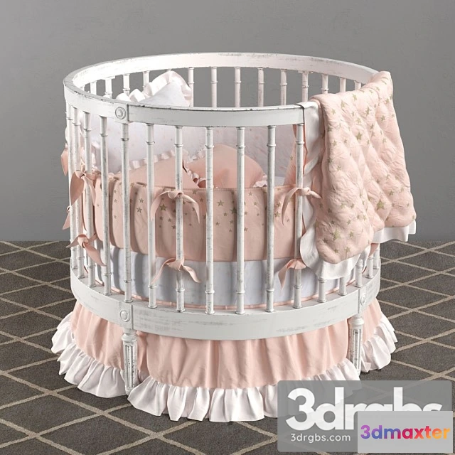 914580 - Ellery Round Crib