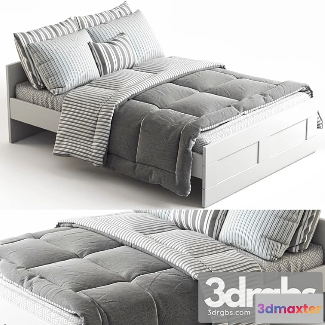 914642 - Ikea Brimnes Bed 1