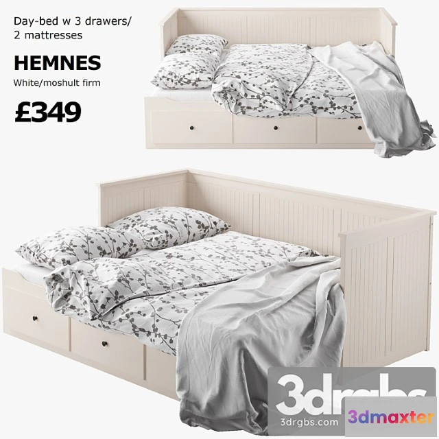 914650 - Ikea Hemnes Bed 2