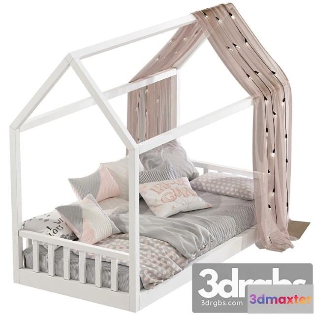 914724 - Krovat Domik 244