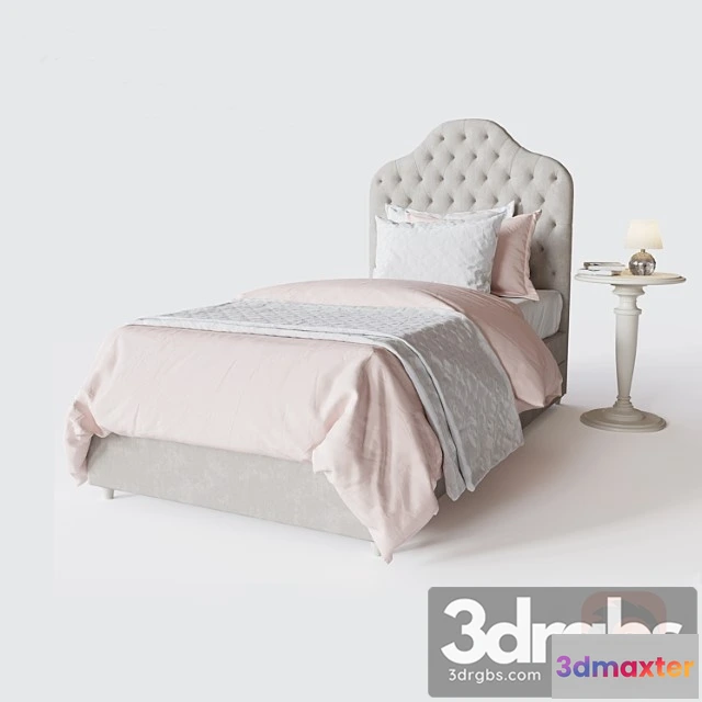 914802 - Reese Tufted Bed With Trundle