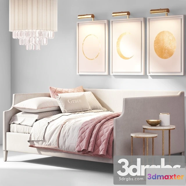 914812 - RH Annika Velvet Daybed