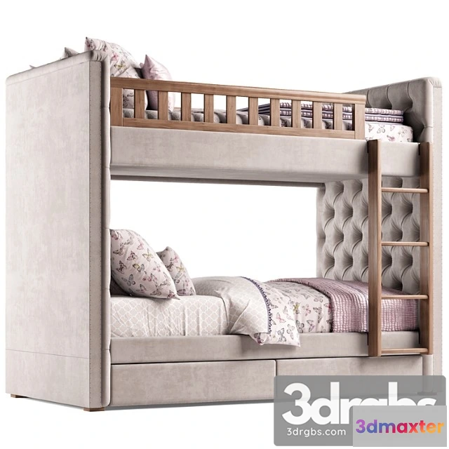 914820 - Rh Chesterfield Bed 1