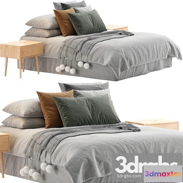 914832 - Scandinavian Bed