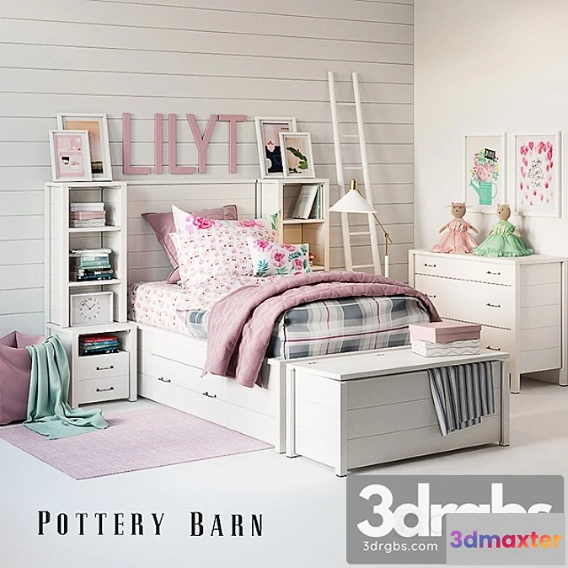 914834 - Set for Baby Girl Plaid Bedroom