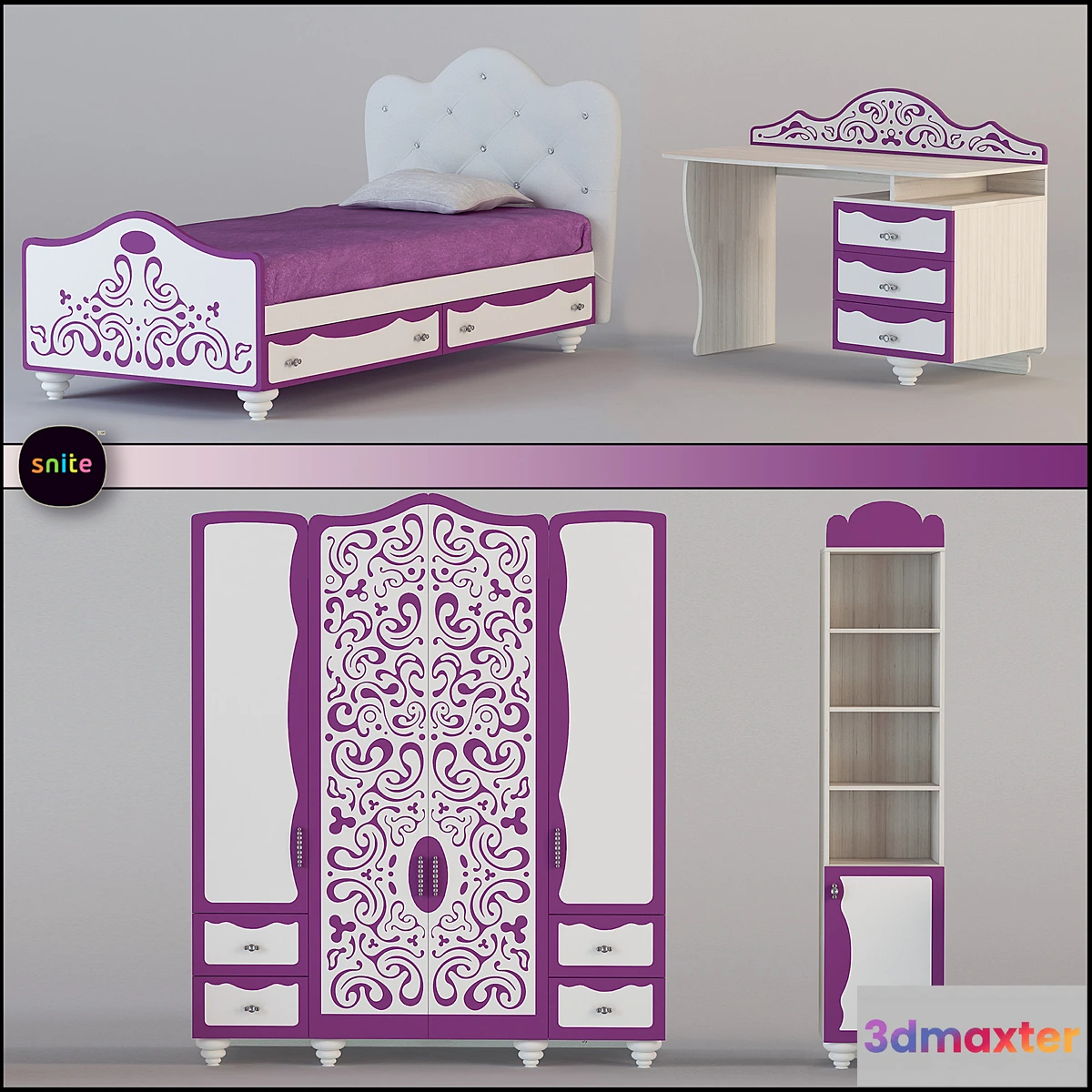 1395854 - Snite Openwork 3D Max